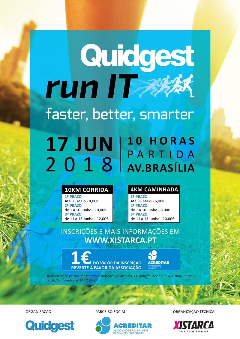 Run IT - Corrida e caminhada, 17 junho 2018